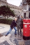 The "standing" Postman